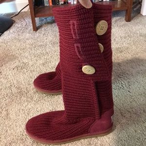 UGG sweater boots